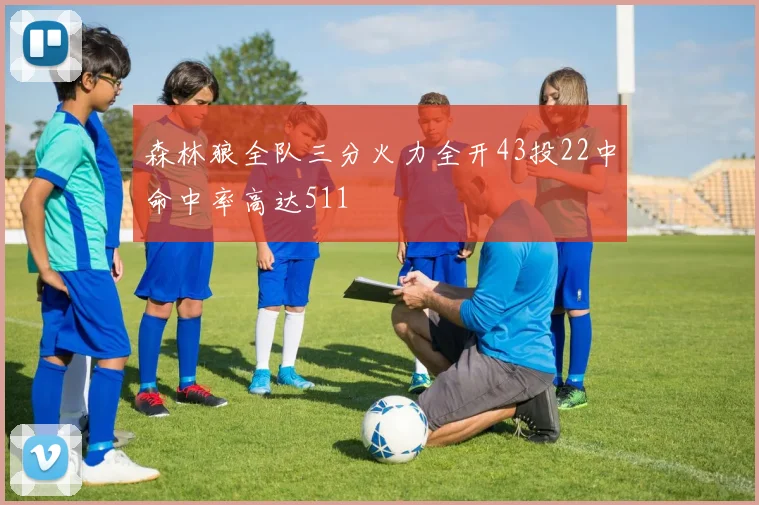 森林狼全队三分火力全开43投22中命中率高达511